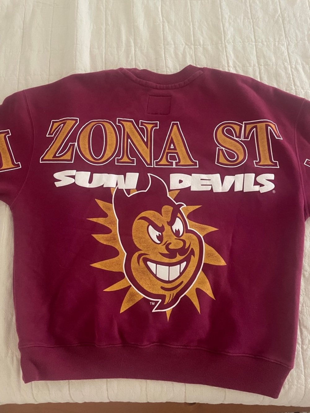 ASU Sun Devils Boxy Hollister Super Soft Sweatshirt